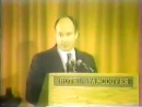 Hazar Imam speaking at the Vancouver Hotel Luncheon  1983-04-22
